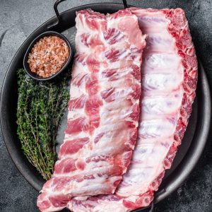 Costillas de cerdo Duroc